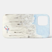 Coques Case-Mate iPhone Skieur de Backcountry (Verso (horizontal))