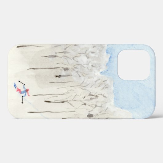 Coques Case-Mate iPhone Skieur de Backcountry (Verso (horizontal))