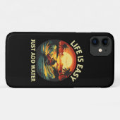 Coques Case-Mate iPhone skieur sur motomarine classique (Dos (Horizontal))