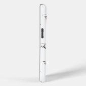 Coques Case-Mate iPhone Skieurs d'hiver en action Motif (Verso / Droite)