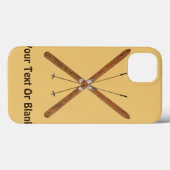 Coques Case-Mate iPhone Skis De Fond Et Polonais (Verso (horizontal))