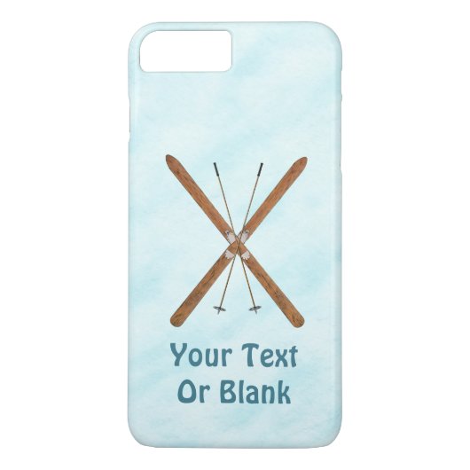 Coques Case-Mate iPhone Skis De Fond Sur Neige (Dos)