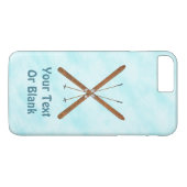 Coques Case-Mate iPhone Skis De Fond Sur Neige (Dos (Horizontal))