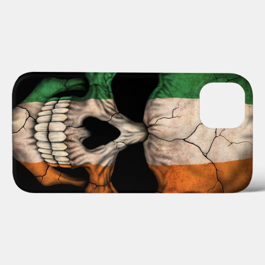 Coques Case-Mate iPhone Skull on Black (Verso (horizontal))