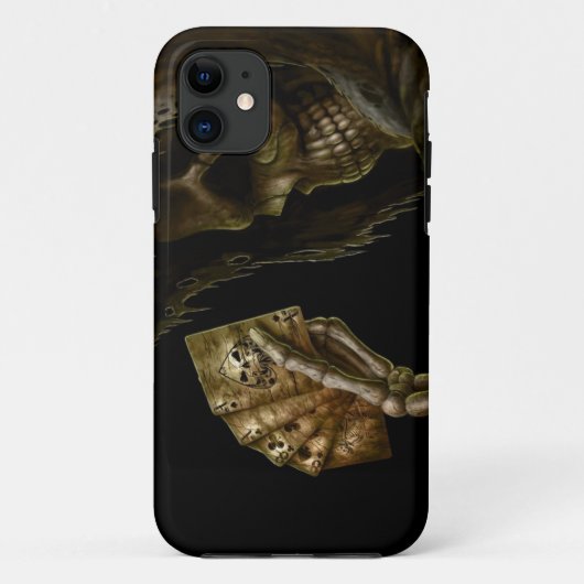 Coques Case-Mate iPhone Skull Poker (Dos)