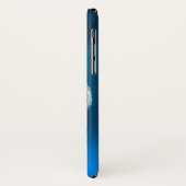 Coques Case-Mate iPhone SKULL RIDERS MONOGRAMME bleu (Dos/Gauche)