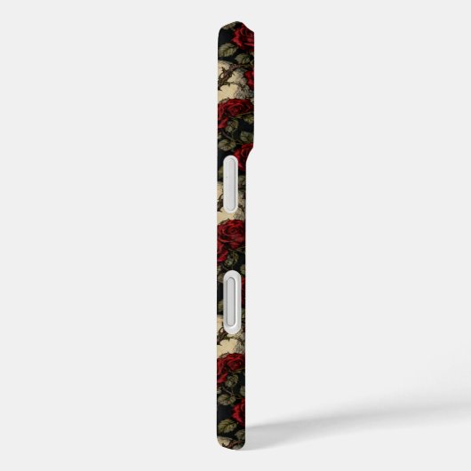 Coques Case-Mate iPhone Skulls and Briar Rose (Verso / Droite)