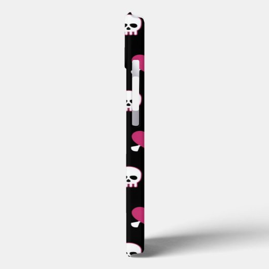 Coques Case-Mate iPhone Skulls and hearts (Verso / Gauche)