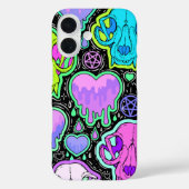 Coques Case-Mate iPhone Skulls and hearts (Verso)