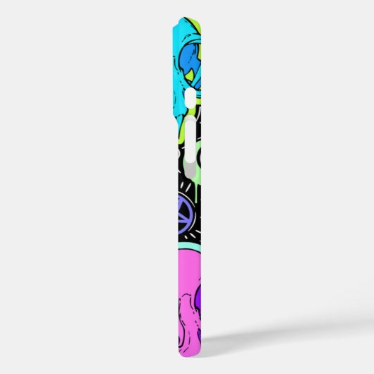 Coques Case-Mate iPhone Skulls and hearts (Verso / Gauche)