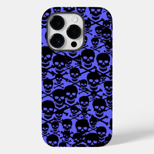 Coques Case-Mate iPhone Skulls et Crossbones (Verso)