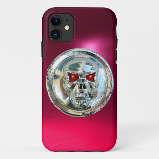 Coques Case-Mate iPhone SKULT RIDERS MONOGRAM rose (Dos)
