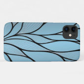 Coques Case-Mate iPhone Sky Blue Hues Creative Leave Motif (Dos (Horizontal))