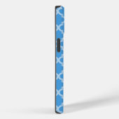 Coques Case-Mate iPhone Sky Blue Marocain Moods Quatrefoil (Verso / Droite)