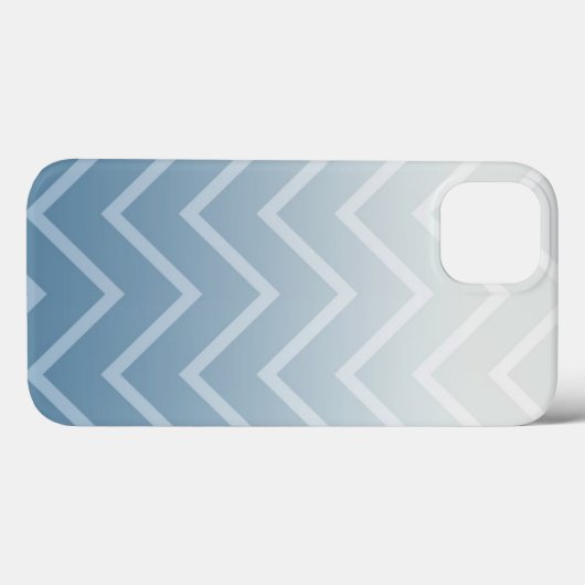 Coques Case-Mate iPhone Sky White Chevron (Verso (horizontal))