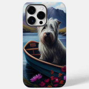 Coque Pour Pour iPhone 14 Pro Max Skye Terrier sur une pagaie : une aventure Pittore