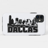 Coques Case-Mate iPhone Skyline de Dallas (Dos (Horizontal))