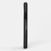 Coques Case-Mate iPhone Skyline de l'Illinois (Dos/Droite)