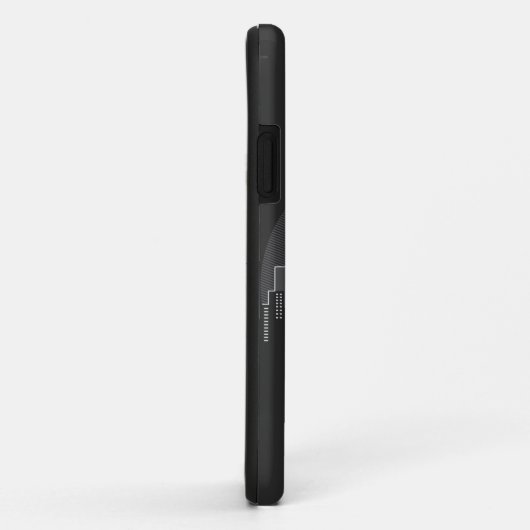 Coques Case-Mate iPhone Skyline de l'Illinois (Dos/Droite)