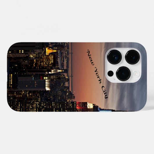 Coques Case-Mate iPhone Skyline de New York (Verso (horizontal))
