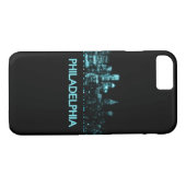 Coques Case-Mate iPhone Skyline Philadelphie (Dos (Horizontal))