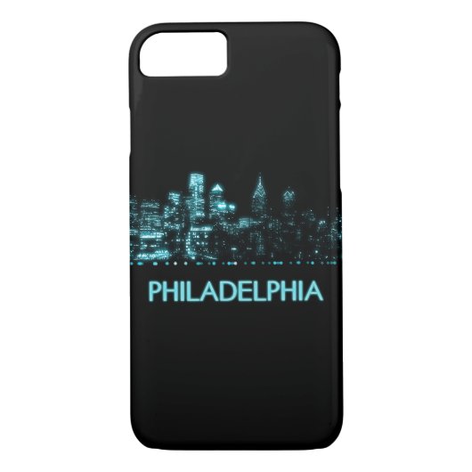 Coques Case-Mate iPhone Skyline Philadelphie (Dos)