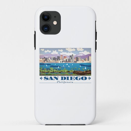 Coques Case-Mate iPhone Skyline San Diego (Dos)