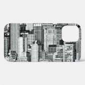 Coques Case-Mate iPhone Skyscraper City Texture Isométrique sans fil (Verso (horizontal))