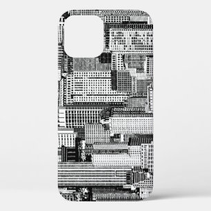 Case-Mate iPhone Case Skyscraper City Texture Isométrique sans fil