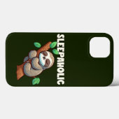 Coques Case-Mate iPhone Sleepaholic - Amateurs de sommeil - Sleeping Sloth (Verso (horizontal))