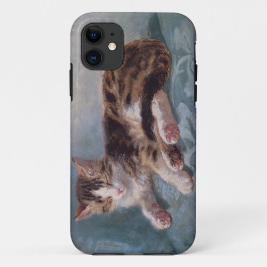 Coques Case-Mate iPhone Sleepy Kitten par Henriette Ronner-Knip (Dos)