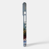 Coques Case-Mate iPhone Sleigh Père Noël à cheval de Noël (Verso / Gauche)