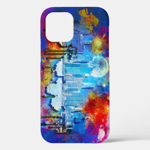Case-Mate iPhone Case SlipperyJoe NYC graffiti lue entourée tourbillon
