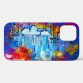 Coques Case-Mate iPhone SlipperyJoe NYC graffiti lue entourée tourbillon (Verso (horizontal))