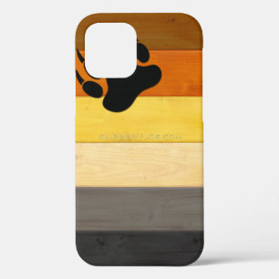 Case-Mate iPhone Case SlipperyJoe's Bear Pride drapeau de la texture du