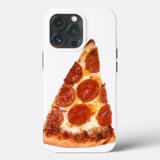Coques Case-Mate iPhone SlipperyJoe's classique pepperoni pizza tranche fo (Verso)