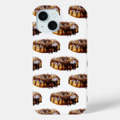 Coques Case-Mate iPhone SlipperyJoe's decadent donut covered thick glossy  (Verso)