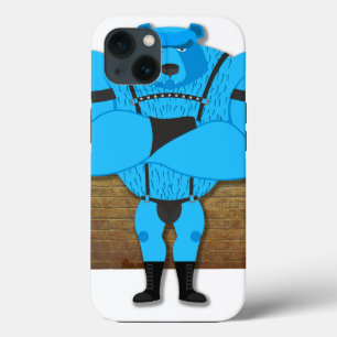 Case-Mate iPhone Case SlipperyJoe's gay muscle ours dessin animé thong l