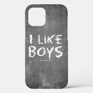 Case-Mate iPhone Case SlipperyJoe's I Like Boys sale Chalkboard écriture