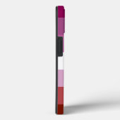 Coques Case-Mate iPhone SlipperyJoe's lesbian pride flag feminine communit (Verso / Droite)