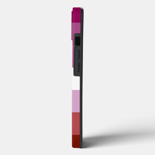 Coques Case-Mate iPhone SlipperyJoe's lesbian pride flag feminine communit (Verso / Gauche)