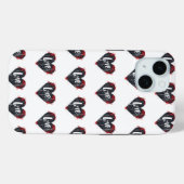 Coques Case-Mate iPhone Slogan Black Heart Love (Verso (horizontal))