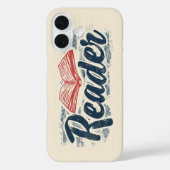 Coques Case-Mate iPhone Slogan de livre de lecteur (Verso)