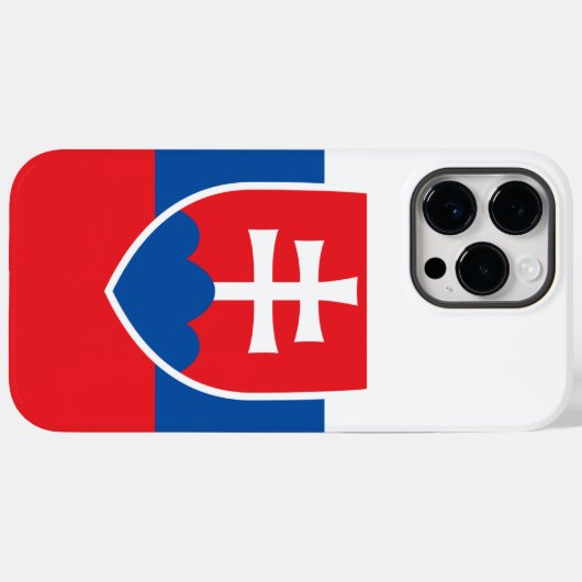 Coques Case-Mate iPhone Slovaquie (Verso (horizontal))