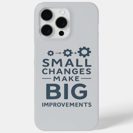 Coques Case-Mate iPhone Small Changes Make Big Improvements Kaizen culture (Verso)