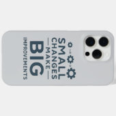 Coques Case-Mate iPhone Small Changes Make Big Improvements Kaizen culture (Verso (horizontal))
