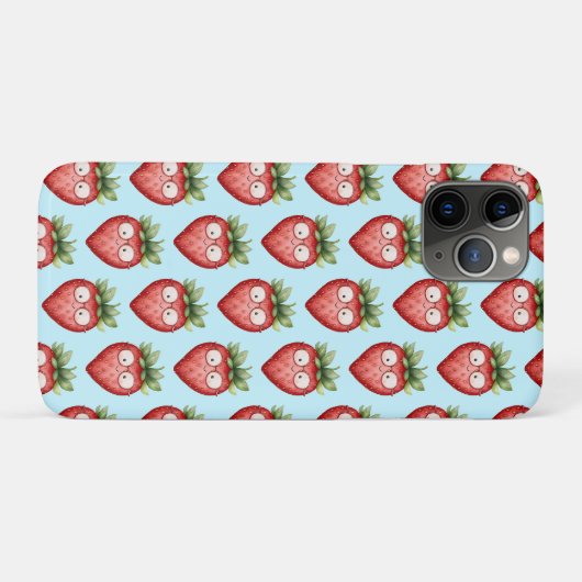 Coques Case-Mate iPhone Smart Fraise (Dos (Horizontal))