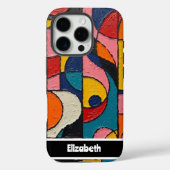 Coques Case-Mate iPhone Smartphone géométrique Impasto Earthy texturé (Verso)