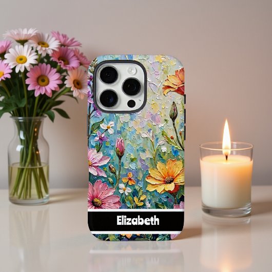 Coques Case-Mate iPhone Smartphone Impasto Floral Garden