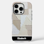 Coques Case-Mate iPhone Smartphone neutre Impasto texturé (Verso)